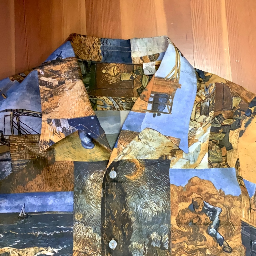 Vincent van Gogh Art Shirt XL - Picture 4 of 5